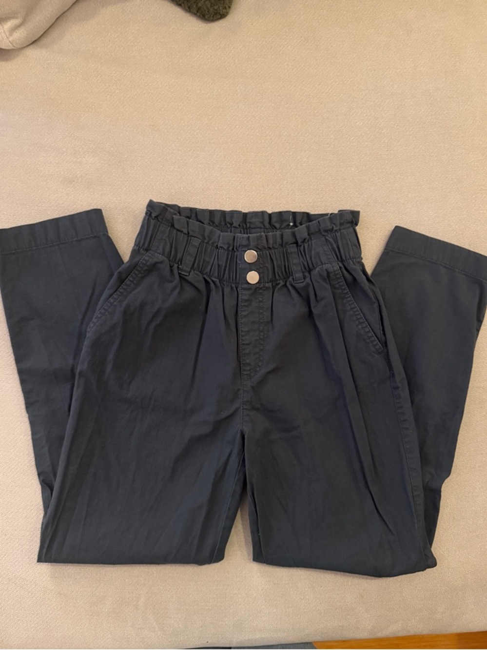 LOFT High Rise Straight Pants